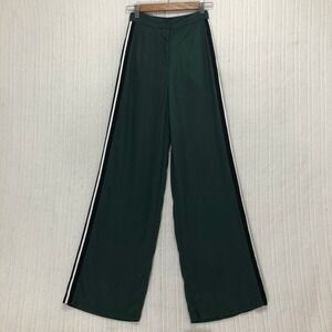 House of Harlow x REVOLVE Green Wide Leg Trousers Pants‎ Striped